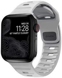 Nomad Sport Strap gumový řemínek pro Apple Watch 42 / 44 / 45 / 49mm šedý