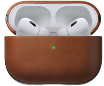 Nomad Leather case kožené pouzdro pro Apple AirPods Pro 2 bronzové