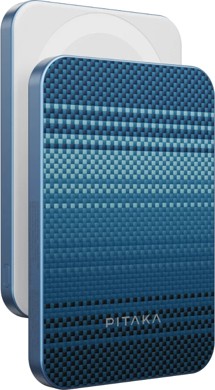 Pitaka Qi2 magnetická powerbanka 15W 5000mAh s bezdrátovým nabíjením modrá