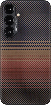 Pitaka MagEZ 4 aramidový kryt se zabudovanými magnety pro Samsung Galaxy S24+ Sunset