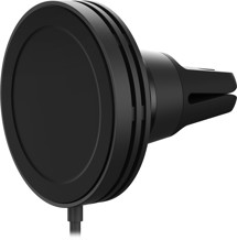 iOttie Velox Mini Qi2 magnetický držák do ventilace s bezdrátovým nabíjením černý