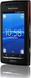 Sony Ericsson Xperia X8 Black Red