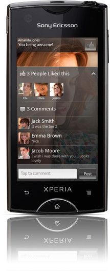 Sony Ericsson ST18i Xperia Ray Black