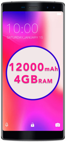 Doogee BL12000 4GB / 32GB Dual-SIM Black