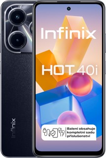 Infinix Hot 40i 4GB / 128GB Dual SIM Starlit Black