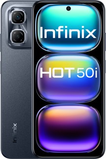 Infinix Hot 50i 4GB / 128GB Dual SIM Sleek Black