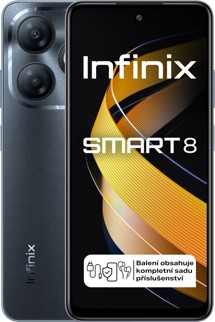 Infinix Smart 8 3GB / 64GB Dual SIM Timber Black