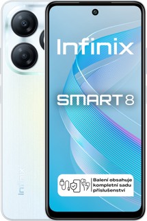 Infinix Smart 8 3GB / 64GB Dual SIM Galaxy White