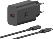 Motorola TurboPower 68W nabíječka s kabelem USB-C černá