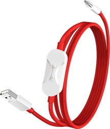 OnePlus 2v1 SuperVOOC USB-A / USB-C + POGO Pin 80W 1,2m červený kabel