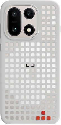 OnePlus Hole-Pattern vzdušný kryt se zabudovanými magnety pro OnePlus 15 bílý