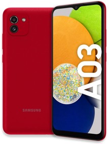 Samsung Galaxy A03 4GB / 64GB Dual SIM Red (SM-A035GZRGEUE)
