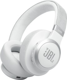 JBL Live 770NC bezdrátová náhlavní sluchátka s potlačením hluku bílá