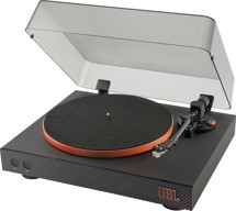 JBL Spinner bezdrátový gramofon černý/oranžový