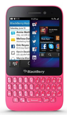 BlackBerry Q5 Pink
