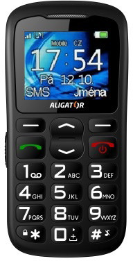 Aligator A430 Black + Nabíjecí stojánek