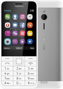 Nokia 230 Dual SIM White Silver