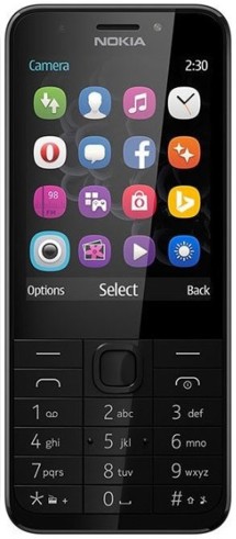 Nokia 230 Dark Silver - rozbaleno