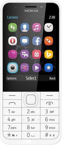 Nokia 230 White Silver - rozbaleno