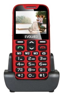 EVOLVEO EasyPhone XD Red