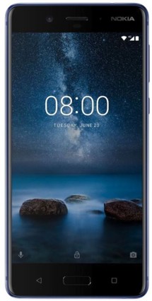 Nokia 8 Dual-SIM Blue Glossy