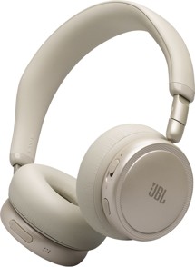 JBL Live 680NC bezdrátová náhlavní sluchátka s potlačením hluku béžová