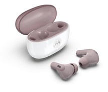 Motorola Moto Buds 2 bezdrátová sluchátka s aktivním potlačením hluku růžová - rozbaleno