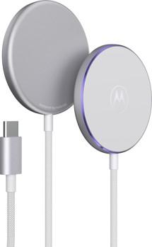 Motorola Moto Snap Wireless Charger 30W bezdrátová magnetická nabíječka šedá