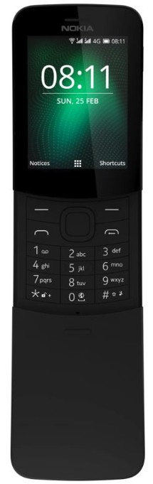 Nokia 8110 4G (2018) Black - zánovní