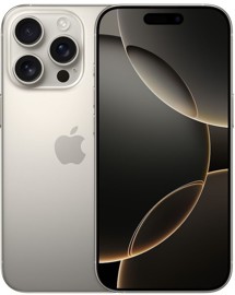 Apple iPhone 16 Pro 8GB / 128GB Natural Titanium - rozbaleno (+kryt a sklo navíc)