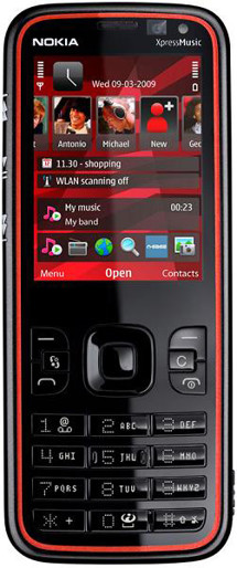 Nokia 5630 Black Red XpressMusic