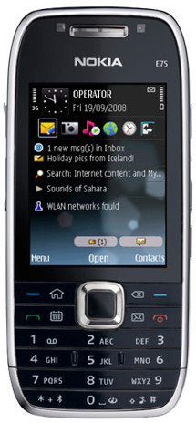 Nokia E75 Black