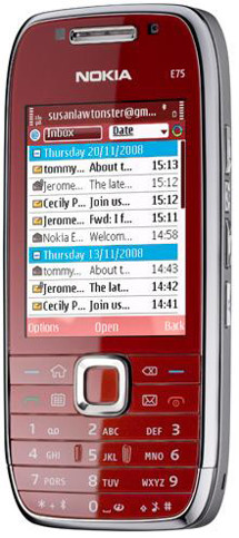 Nokia E75 Red