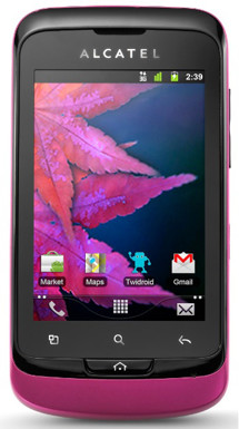 Alcatel One Touch 918D Fuchsia / Black