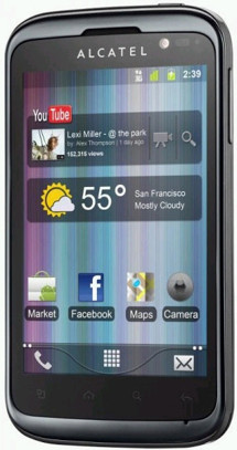 Alcatel One Touch 991D Black