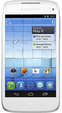 Alcatel One Touch 997D White Matt
