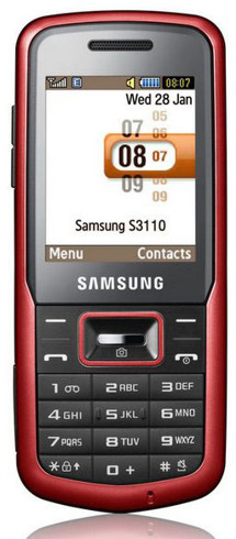Samsung S3110 Red