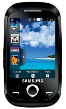 Samsung S3650 Corby Chrome Yellow