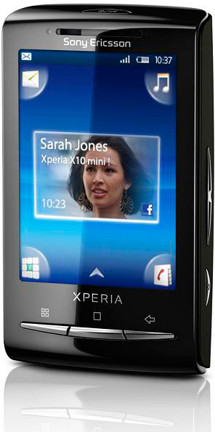 Sony Ericsson Xperia X10 Mini Black / Lime