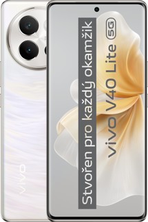 vivo V40 Lite 8GB / 256GB Dual SIM Dreamy White - rozbaleno