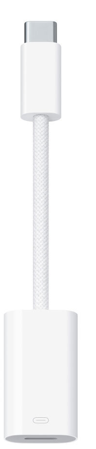 Apple adaptér USB-C na Lightning bílý