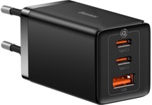 Baseus GaN5 Pro 65W PD / QC nabíječka s kabelem USB-C černá