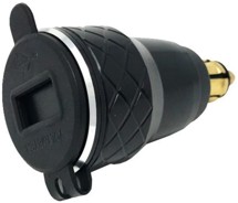 CellularLine Interphone DIN nabíječka do auta černá