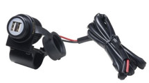CellularLine Interphone nabíječka s 2xUSB-A výstupem pro motocykly, připojení na baterii, 2A
