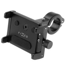 FIXED Bikee ALU hliníkový držák mobilního telefonu na kolo černý