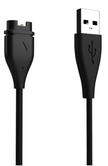 FIXED nabíjecí USB-A kabel pro Garmin Vivoactive 4S a ostatní smartwatch Garmin černý