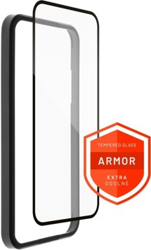FIXED Armor prémiové ochranné tvrzené sklo pro Apple iPhone 15 Pro Max černé
