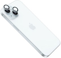 FIXED Camera Glass ochranná skla čoček fotoaparátů pro Apple iPhone 16 / 16 Plus modrá