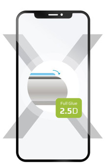 FIXED Full-Cover tvrzené sklo pro vivo Y55 5G černé