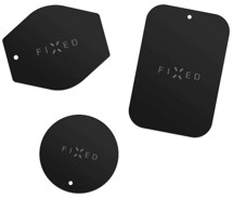 FIXED Icon Plates sada magnetických plíšků černá